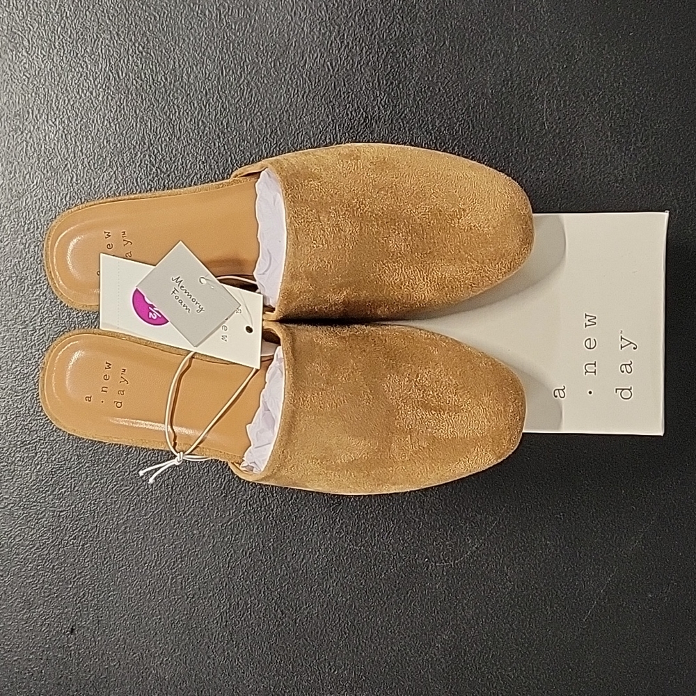 A New Day Women's Thea Slip On Mules Brown